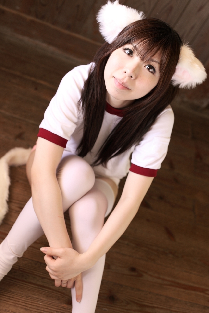 [Cosplay] 2013.04.05 Neko  School Girl - 2 Cosplayers